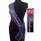 The Glamorous Bride's Maid Sash - Shine Bright on Your Special Day Fancy Dress Ups